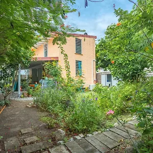 D'une A A 1 M De La Avec Vue Sur La Jardin Clos Et Wifi Appartement